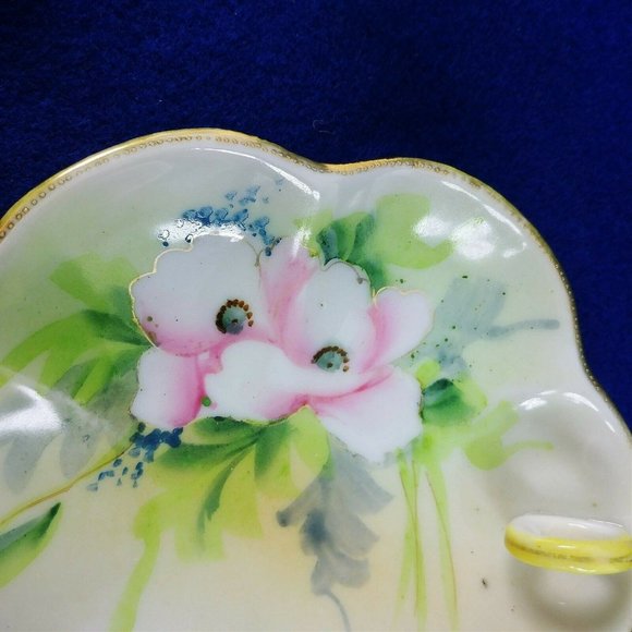 Trinket Candy Dish Hand Painted GLORIA L W and Co Nippon - Picture 6 of 8